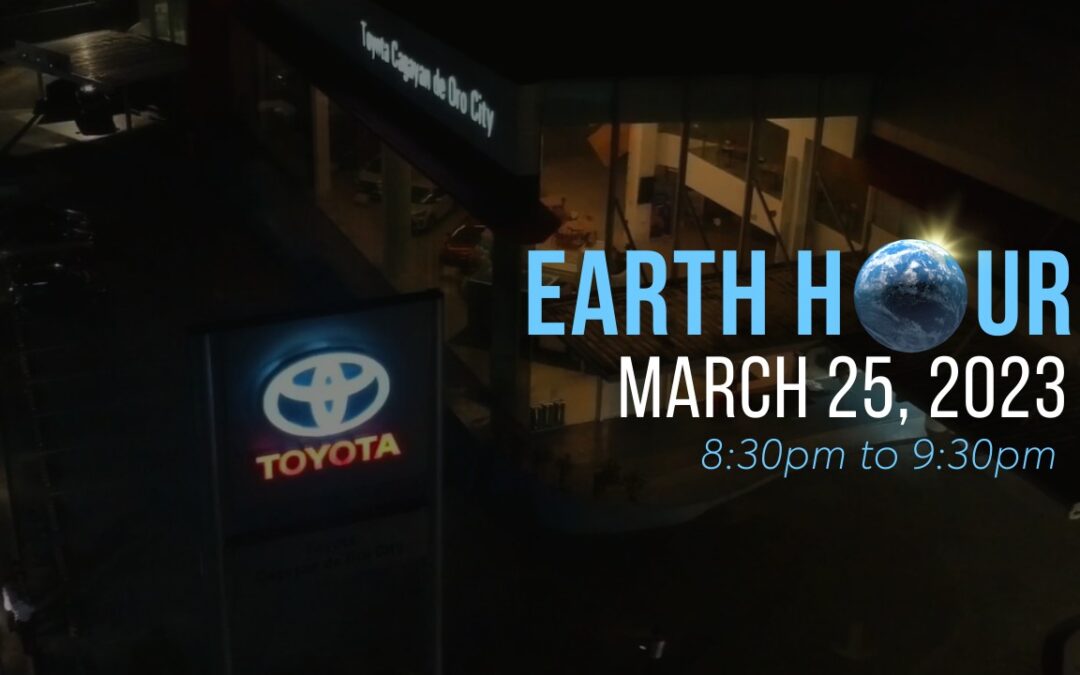 Toyota Cagayan de Oro goes “Lights Off” in support of #EarthHour2023