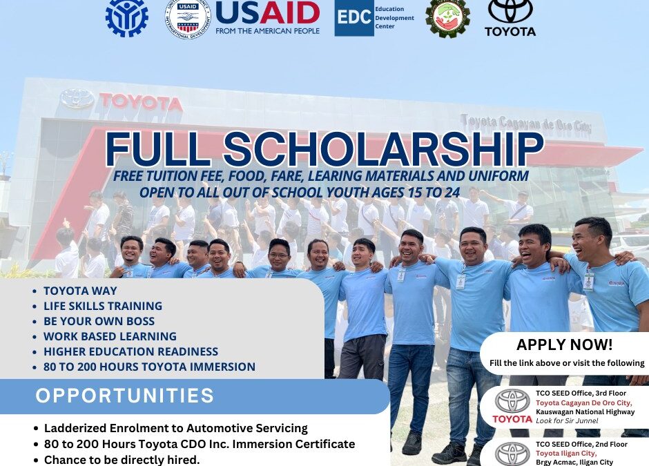 A Life-Changing Opportunity for Out-of-School Youth