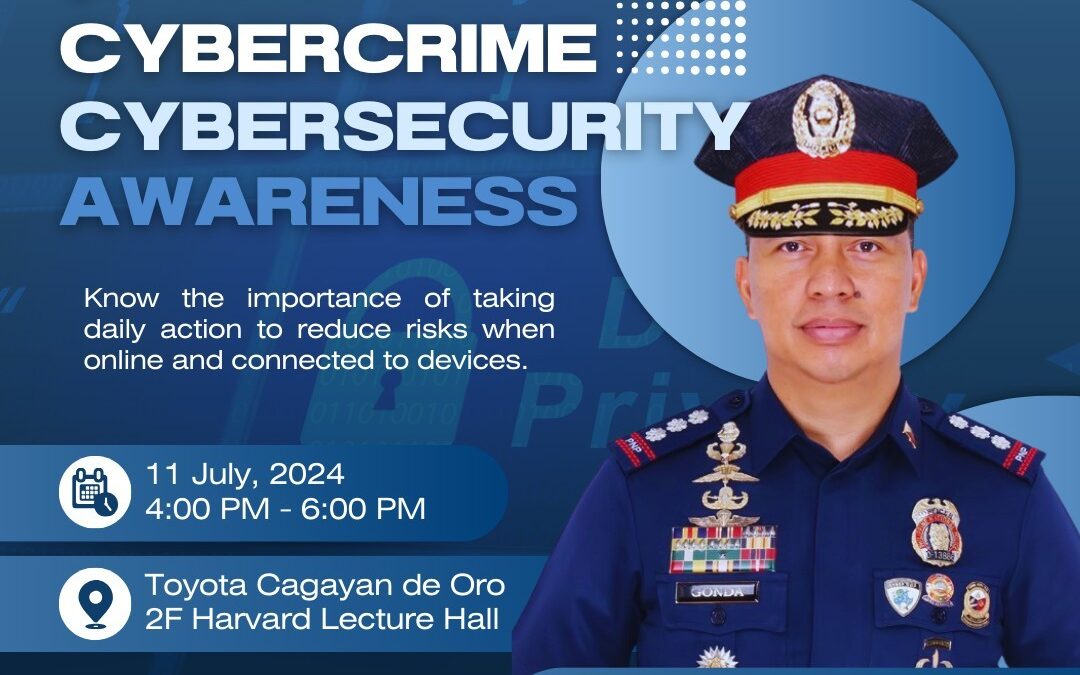 Toyota CDO – Cybercrime and Cybersecurity Awareness Event