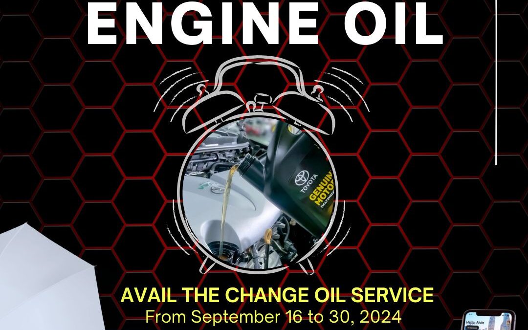 Free Exclusive Umbrella with Oil Change This September