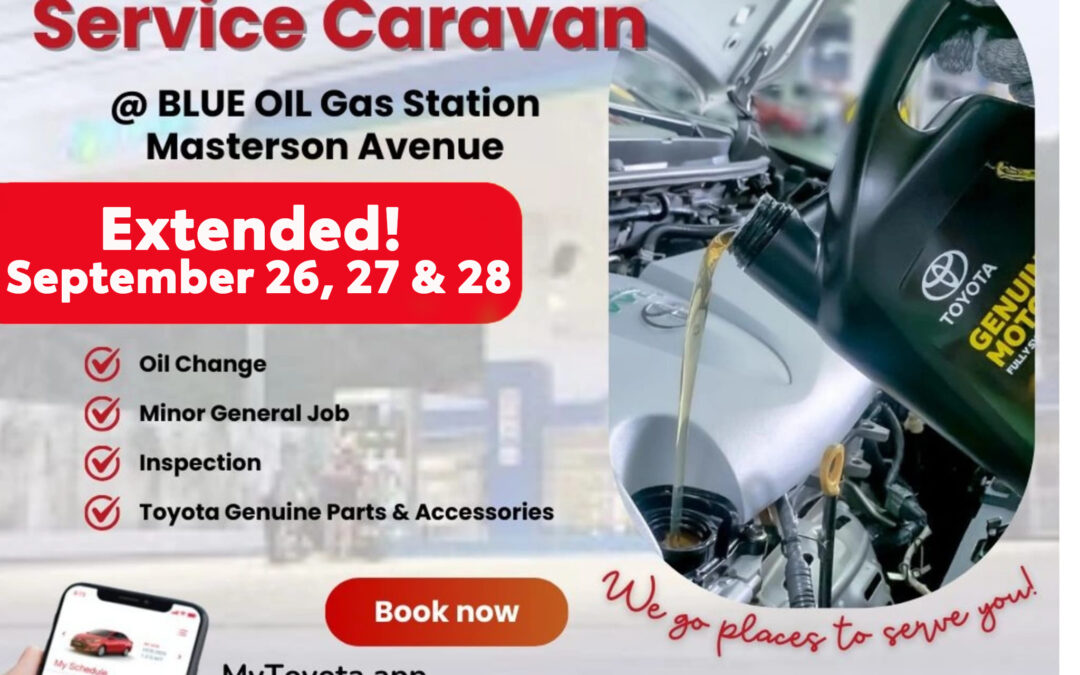 Toyota CDO Service Caravan Extended for Uptown Residents