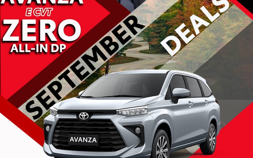 SEPTEMBER PROMO