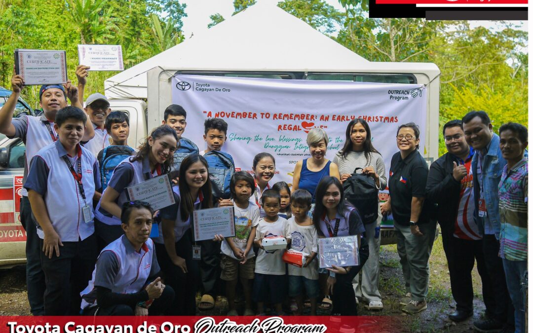 Toyota CDO Spreads Joy to Dunggoan Intergrated School Kids