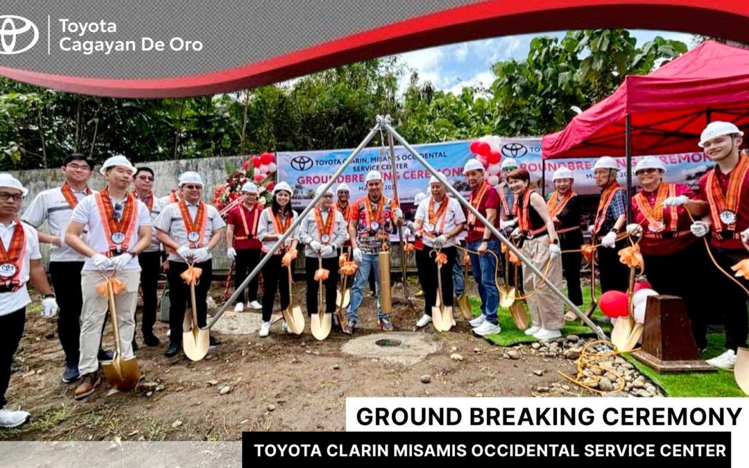 Toyota CDO Breaks Ground for Service Center in Clarin