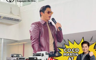 Coco Martin Visits Toyota Cagayan de Oro for Tamaraw Caravan