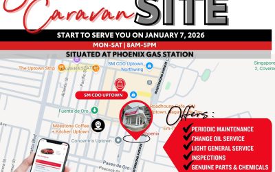 Toyota CDO Service Caravan Site Open for Uptown Customers Now