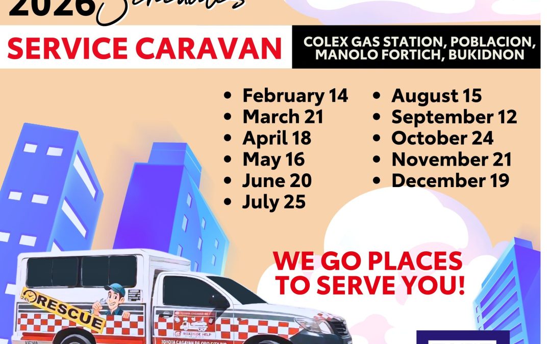 Toyota Service Caravan Returns to Manolo Fortich This May
